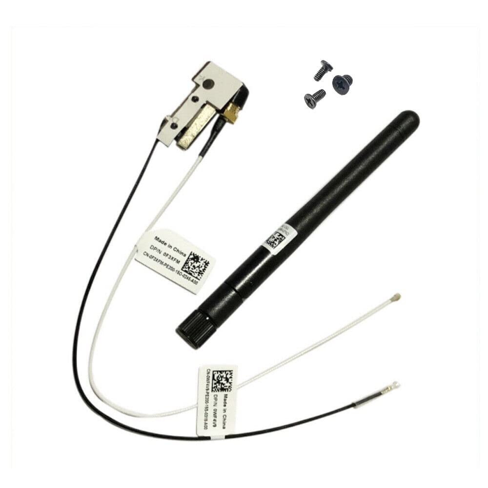 GinTai WiFi Antenna Cable for Dell OptiPlex 3020 3040 3050 3060 3070 5050 5060 5070 7050 7060 7070/3040M 3050M 5050M 7040M 7050M 9020M D09U001 CR86C