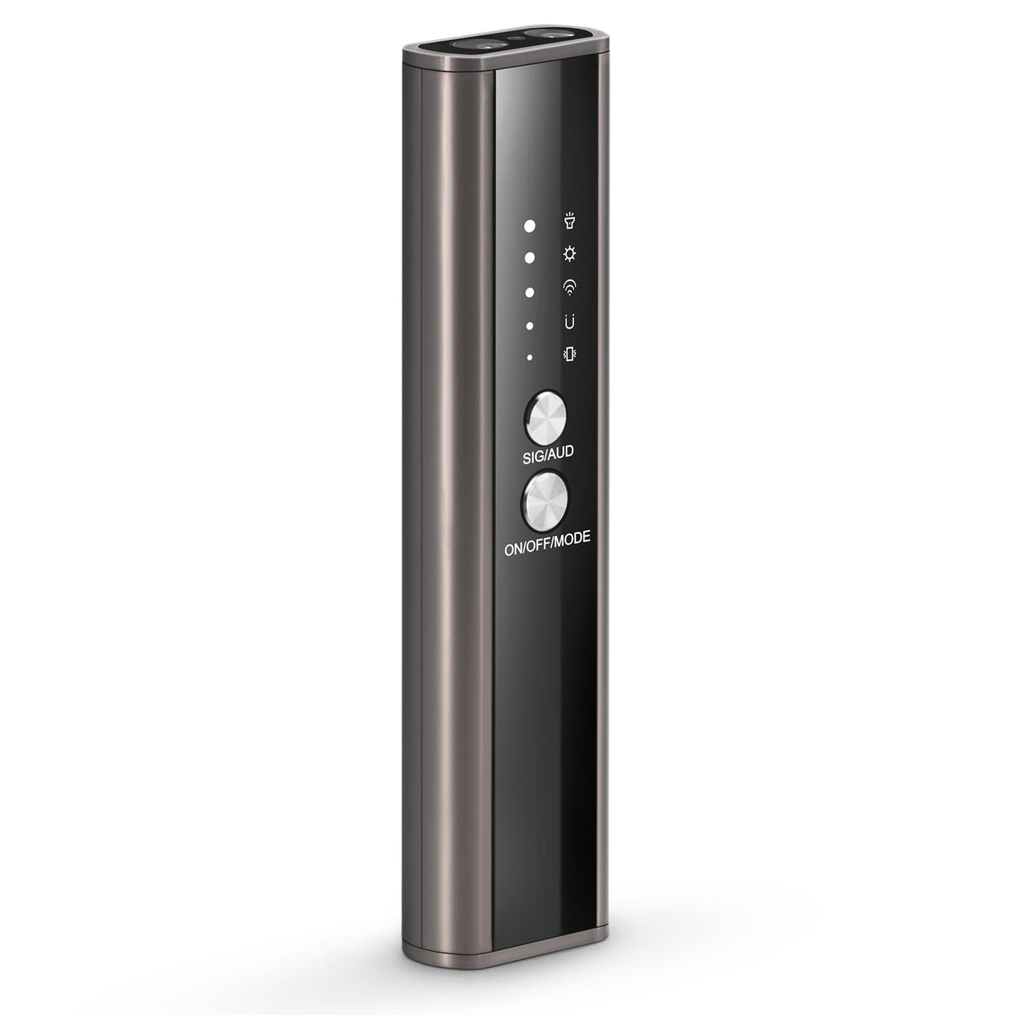 AMOYFILTER KT-02 Hidden Camera Detector, 2025 New, 4 Modes to Detect Spy Cameras, Bugs, GPS Trackers, with Flashlight, Audible Alarm/Beeping Mode,