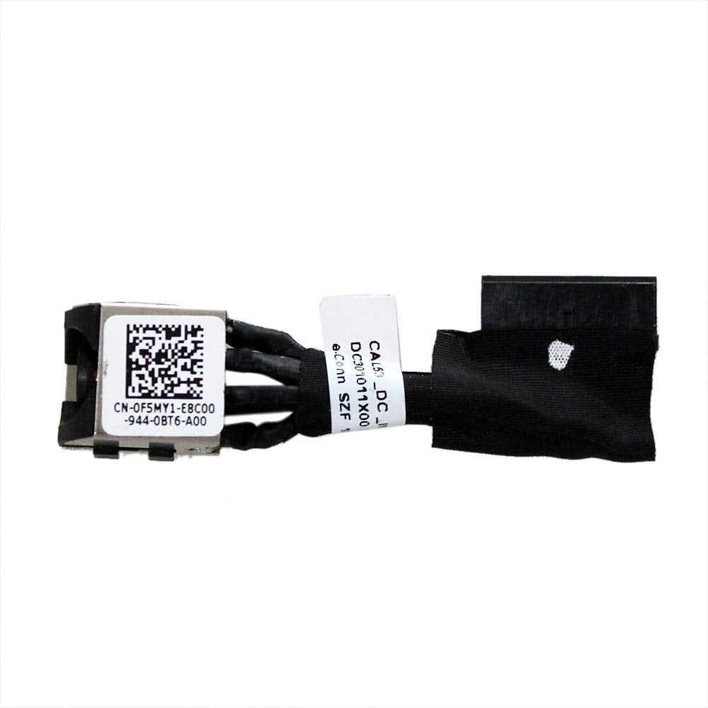 Zahara DC Power Jack Cable Replacement for Dell Gaming G3 15 17 G5 3379 3579 3779 P35E003 P75F003 0F5MY1 DC301011X00 PN:DC301011W00