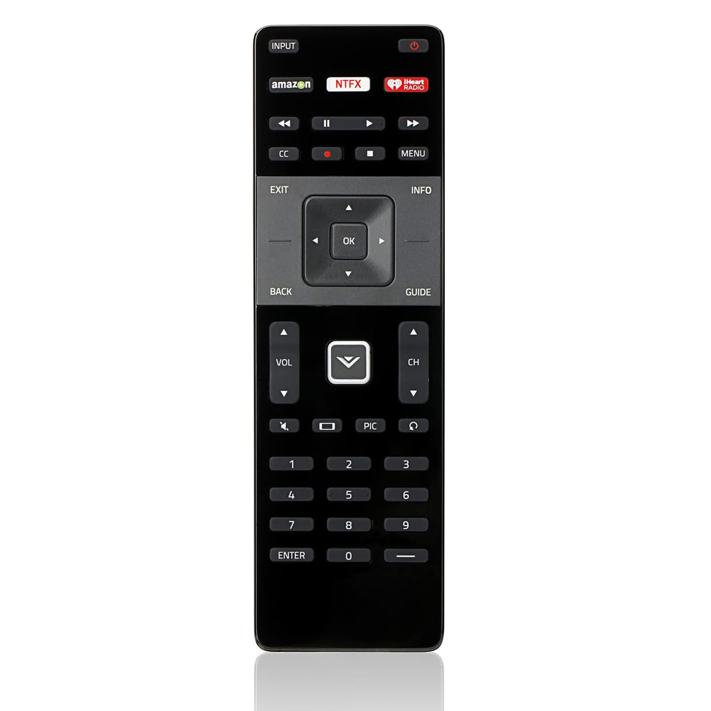 XRT122 Remote Control Replacement fit for Vizio LCD LED HDTV Smart TV E28hc1 E24c1 D55U-D1 D55UD1 D58U-D3 D65U-D2 D65UD2 E32-C1 E32C1 E32H-C1 E40-C2