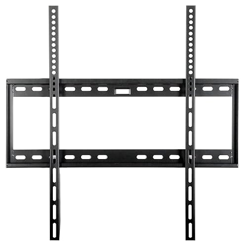VideoSecu Mounts Ultra Slim Low Profile TV Wall Mount for Most 32 to 75 Inch TV Fit 16" 18" 24" Stud with Loading Capacity 165lbs Max Vesa 600 x 600mm