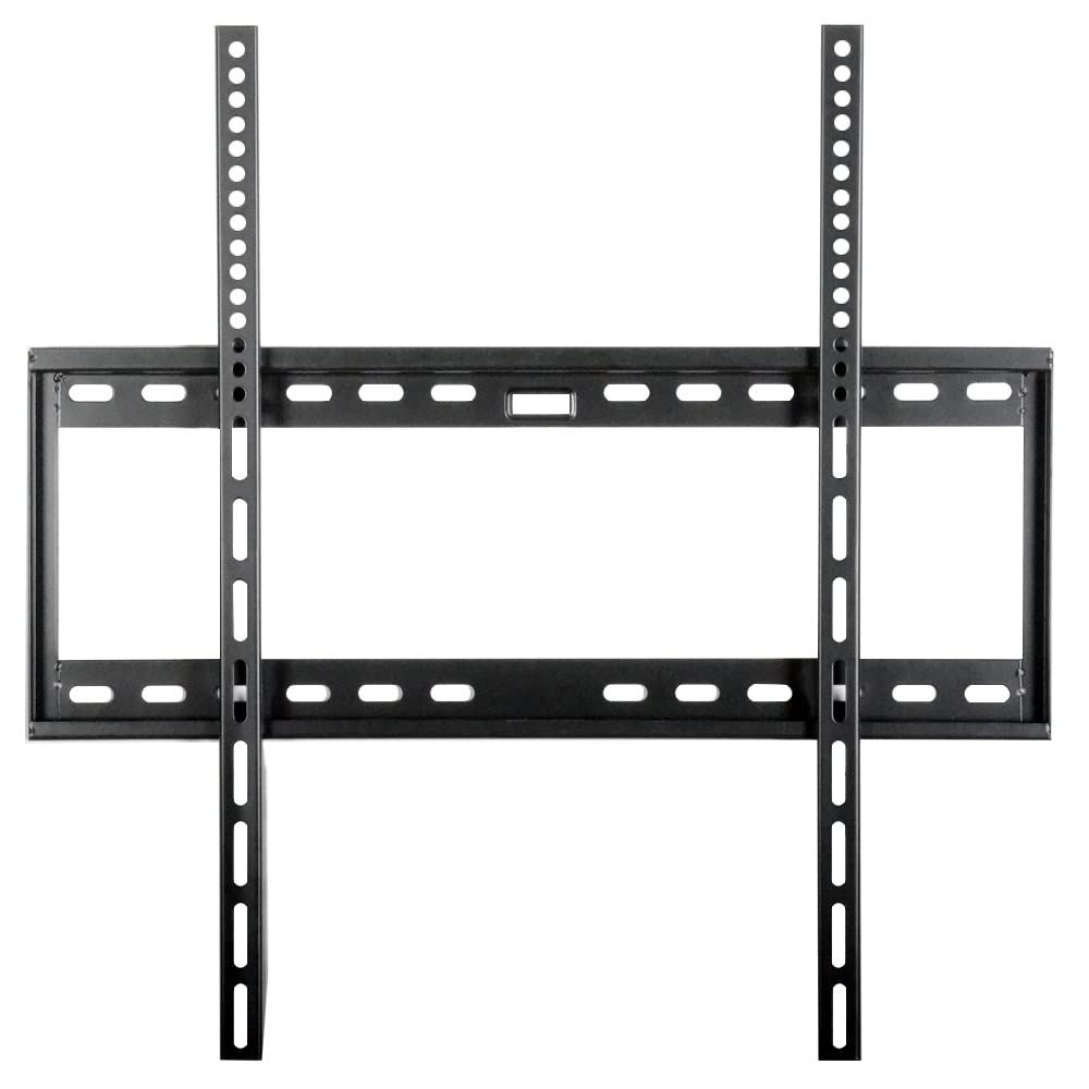 VideoSecu Mounts Ultra Slim Low Profile TV Wall Mount for Most 32 to 75 Inch TV Fit 16" 18" 24" Stud with Loading Capacity 165lbs Max Vesa 600 x 600mm