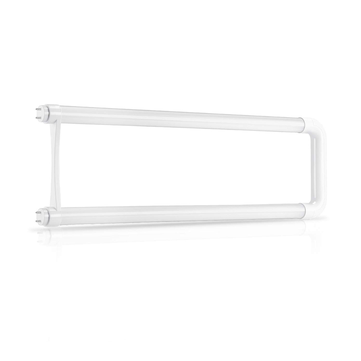 2FT U Bend LED Tube Light,18W,5000K, Dual-end Powered, Ballast Bypass