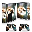 MightySkins Skin Compatible with X-Box 360 Xbox 360 S Console - Moon Explosion | Protective, Durable, and Unique Vinyl Decal wrap Cover | Easy