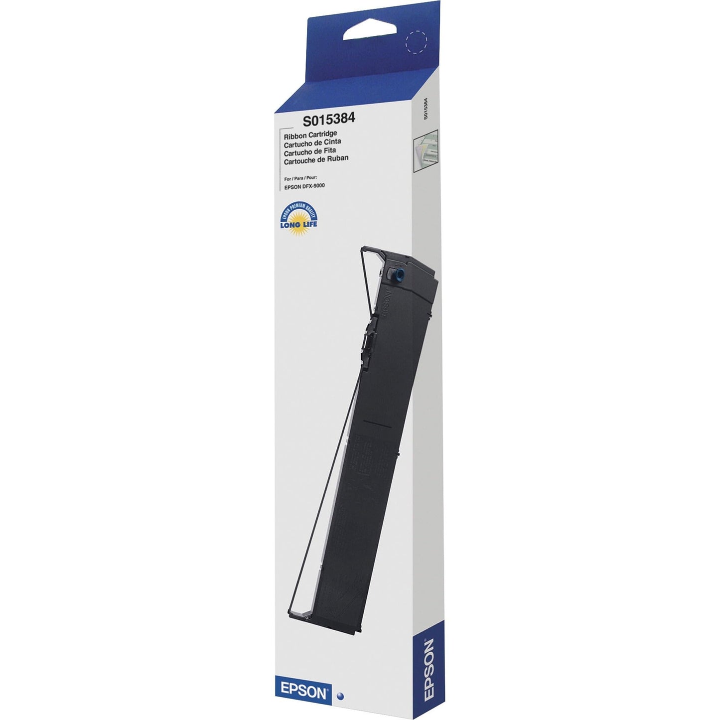 Epson® S015384 Black Ribbon Cartridge