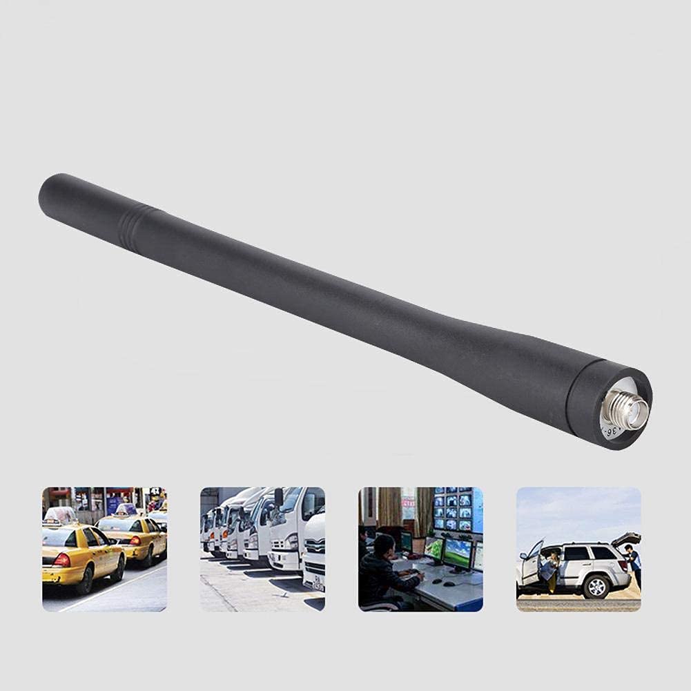 Radio Antenna Replacement,VHF Flexible Soft Antenna,136-174mHz,16.8CM,Suitable for Kenwood Walkie-Talkies,TK-2000E and Other Walkie-Talkies Compatible