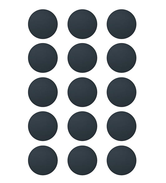 Anti Slip Self Adhesive Rubber Feet Pad, Replacement Bottom Feet for MacBook, MacBook Pro, MacBook Air, Laptop, Keyboard, Speaker, Coffee Maker 15PCS