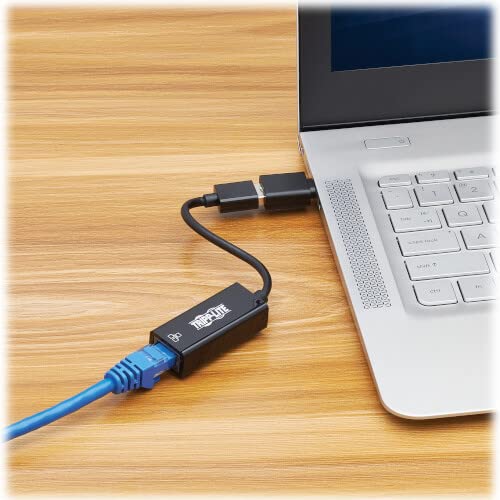 TRIPP LITE Eaton Series USB-C, USB-A to RJ45 GIGABIT ETHERNET Network Adapter (2