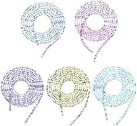 Cable Protector Animal Proof Wire Repair, Pink Cord Protector for Pets Headphone Saver Spiral Cable Wrap Strain Relief, Cord Sleeve for Phone Cable