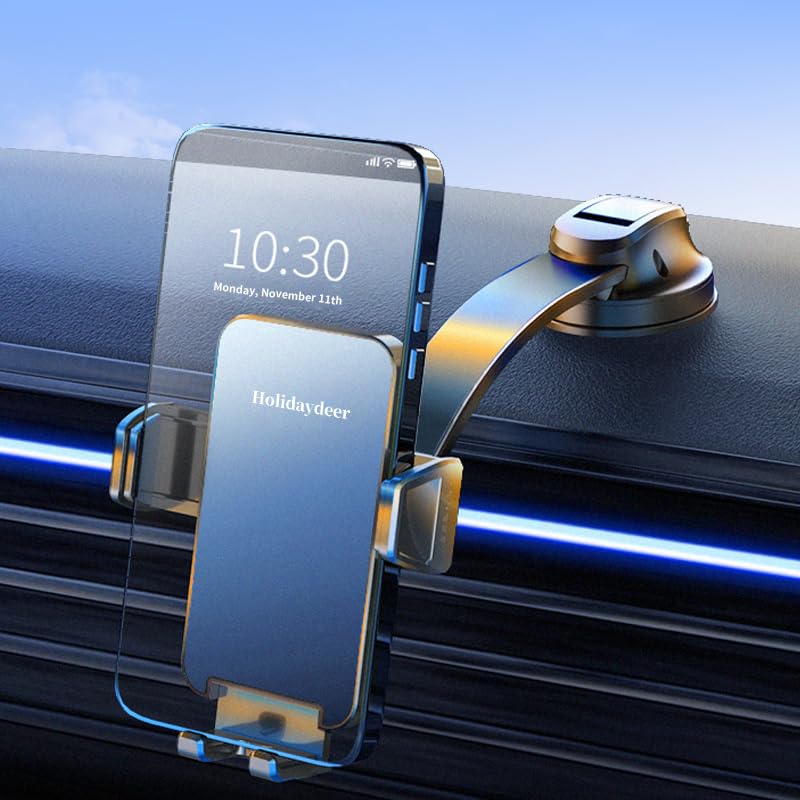 Mounted Holders Phone Holders for Your Car Phone Mount for Car Windshield Dashboard Air Vent Universal Desk Mounts Hands Free Automobile Cell Phone