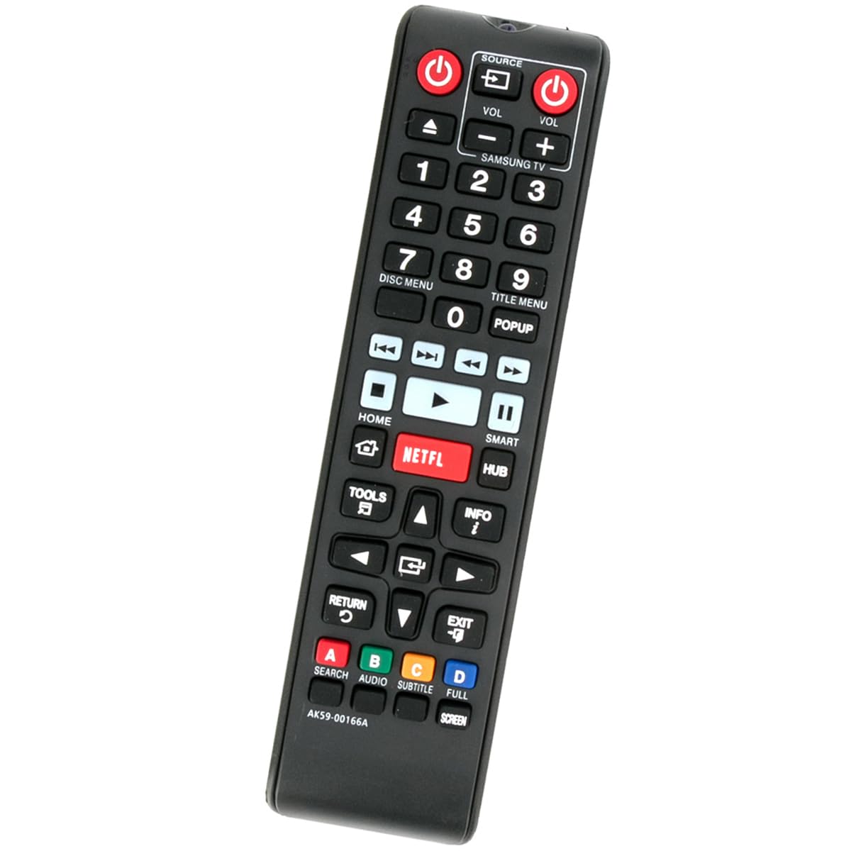AK59-00166A Replaced Remote Control fit for Samsung Blu-ray Disc Player BD-FM59 BD-FM59C BD-F5900 BD-F7500 BD-FM59/ZA BD-FM59C/ZA BDFM59 BDFM59C