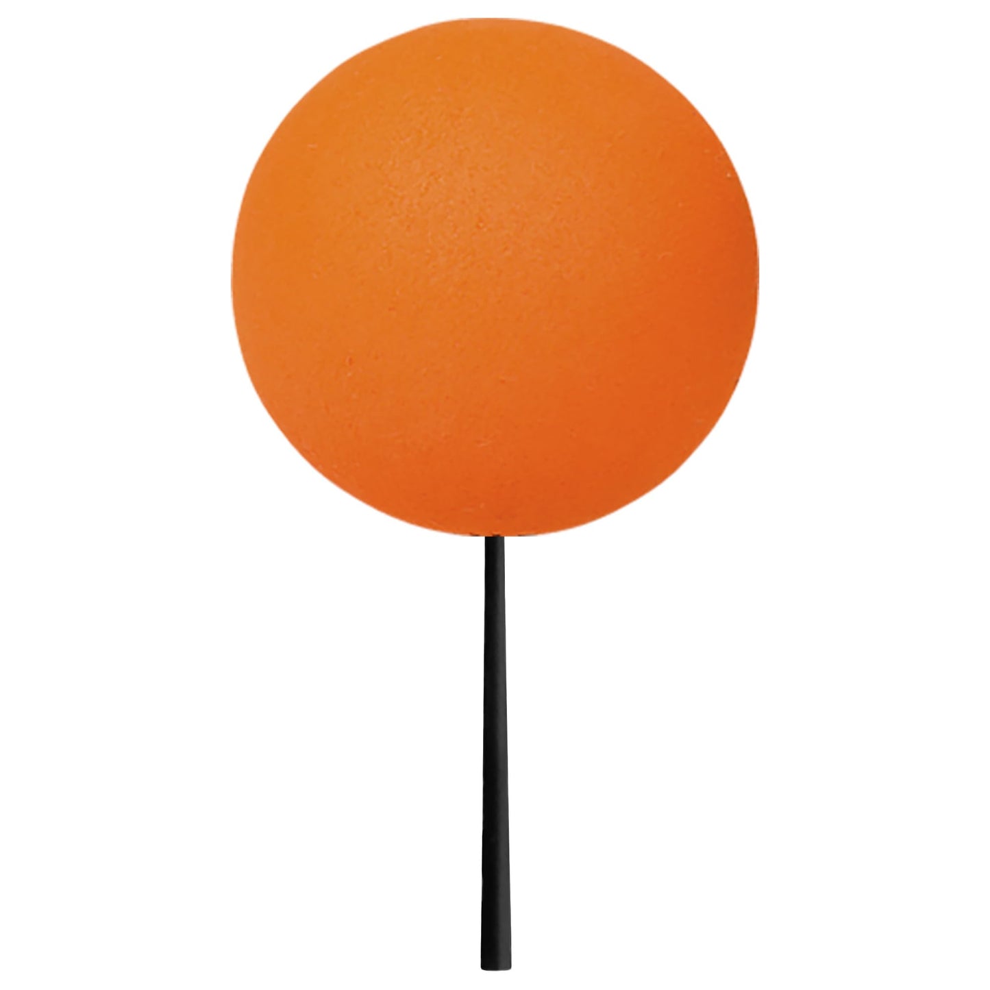 HappyBalls Plain Orange Car Decor Antenna Ball Auto Accessory (1.75" Diameter) - Fits Thin Style Antenna