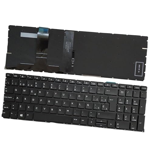 Laptop Replacement Keyboard Compatible for HP ProBook 450 G8 455 G8 655 G8 650 G8 Spanish Layout with Backlight