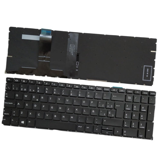 Laptop Replacement Keyboard Compatible for HP ProBook 450 G8 455 G8 655 G8 650 G8 Spanish Layout with Backlight