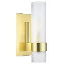 Linea di Liara Teramo Farmhouse Gold Wall Sconce Wall Lighting Modern Bathroom Wall Sconces Wall Lights for Hallway and Bedroom Wall Sconce Lighting