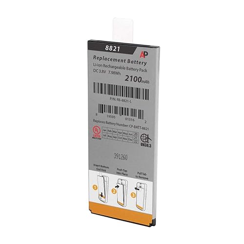 Artisan Power - Replacement Battery for Cisco 8821 and 8821-EX Phones - Replaces CP-BATT-8821-2100 mAh Replacement Phone Battery for Cisco 8821