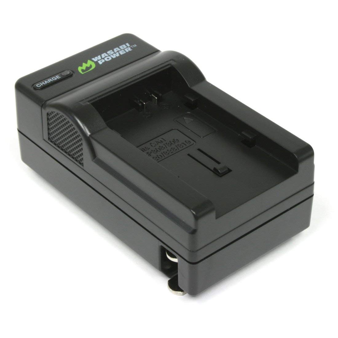 Wasabi Power BP-807, BP-808, BP-809, BP-819, BP-820, BP-827, BP-828 Battery Charger for Canon FS21, FS22, FS31, FS40, FS200, FS300, FS400, VIXIA HF