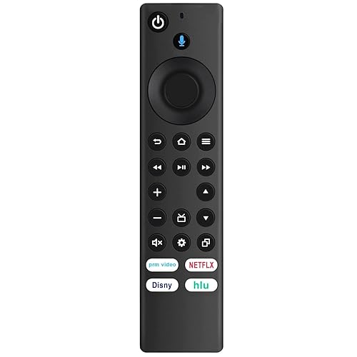 NTQinParts Replacement Voice TV Remote Control Controller for Hisense 43E6QF 43", 50E6QF 50", 55E6QF 55", 65E6QF 65", 75E6QF 75", 85E6QF 85", 100E6QF