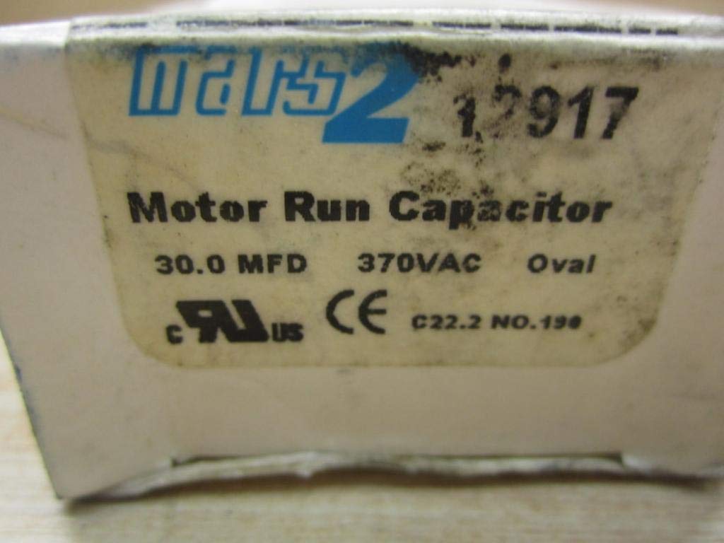 Jard 12917 30MFD X 370V OVAL Motor Run Capacitor