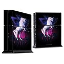 MightySkins Skin Compatible with Sony PS4 Console - Unicorn Rave | Protective, Durable, and Unique Vinyl Decal wrap Cover | Easy to Apply, Remove,