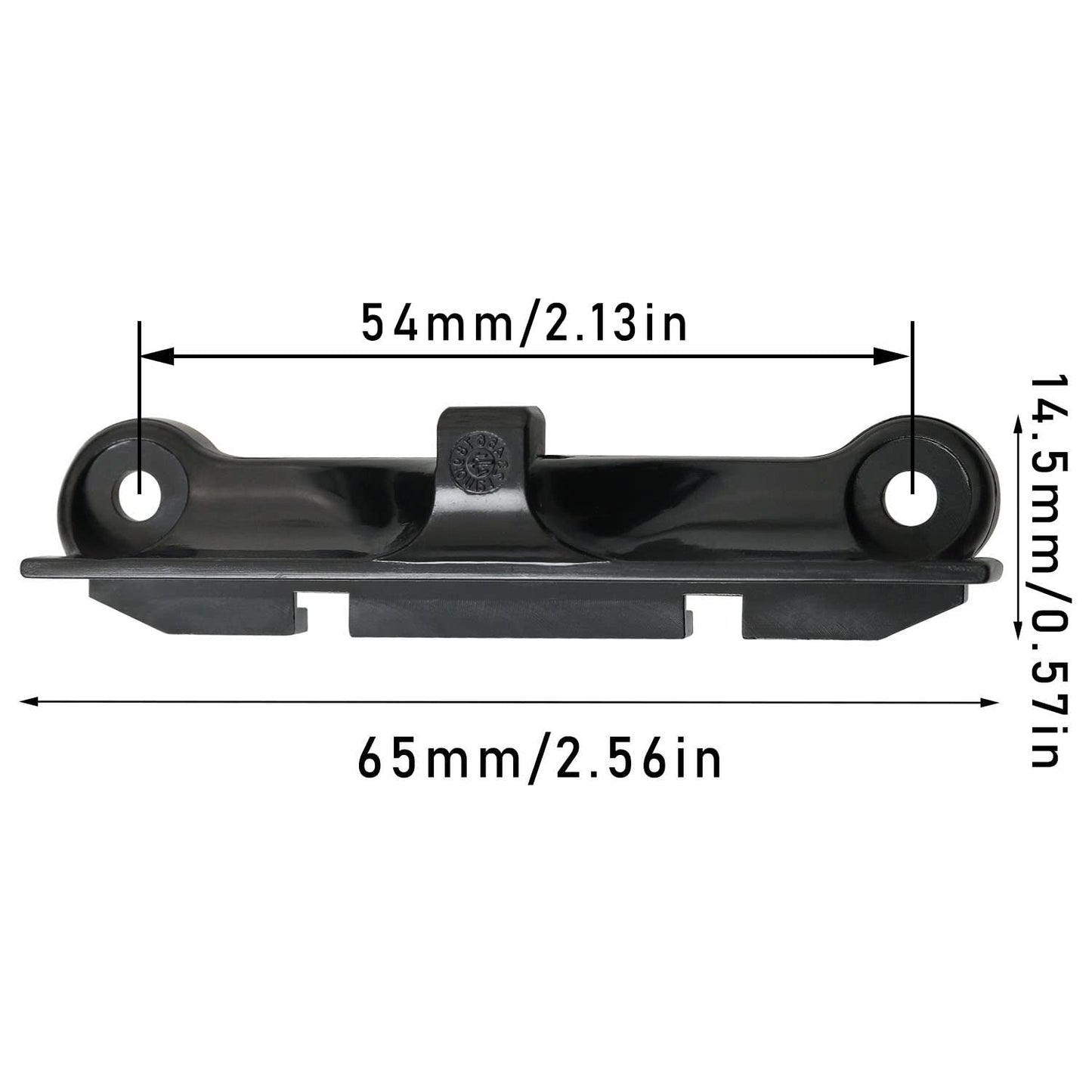 LUORNG 4Pairs CPU Fan Mounting Bracket Plate CPU Fan Support Brackets Retainer Brackets Plate Support Holders for AM4 AMD (16 Screws), Black