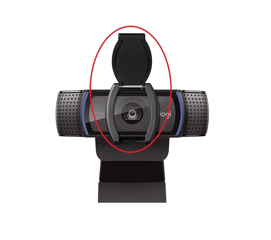 LZYDD Privacy Shutter Protects Lens Cap Hood for Logitech HD Pro Webcam C920 / C930e / C922 / C922x