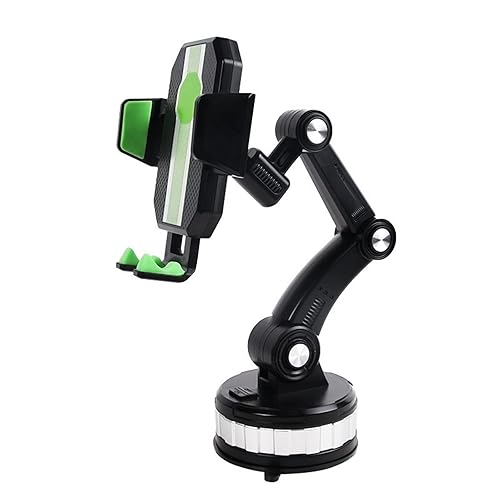 ZVATRA Adjustable and Rotatable Phone Holder for Car, Universal Compatible with iPhone 14, Green