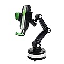ZVATRA Adjustable and Rotatable Phone Holder for Car, Universal Compatible with iPhone 14, Green