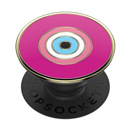 PopSockets Adhesive Phone Grip, Holder, Phone Stand, Evil Eye - Enamel Evil Eye Lover