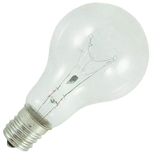 Bulbrite Incandescent A15 Intermediate Base (E17) Light Bulb, 40 Watt, Clear