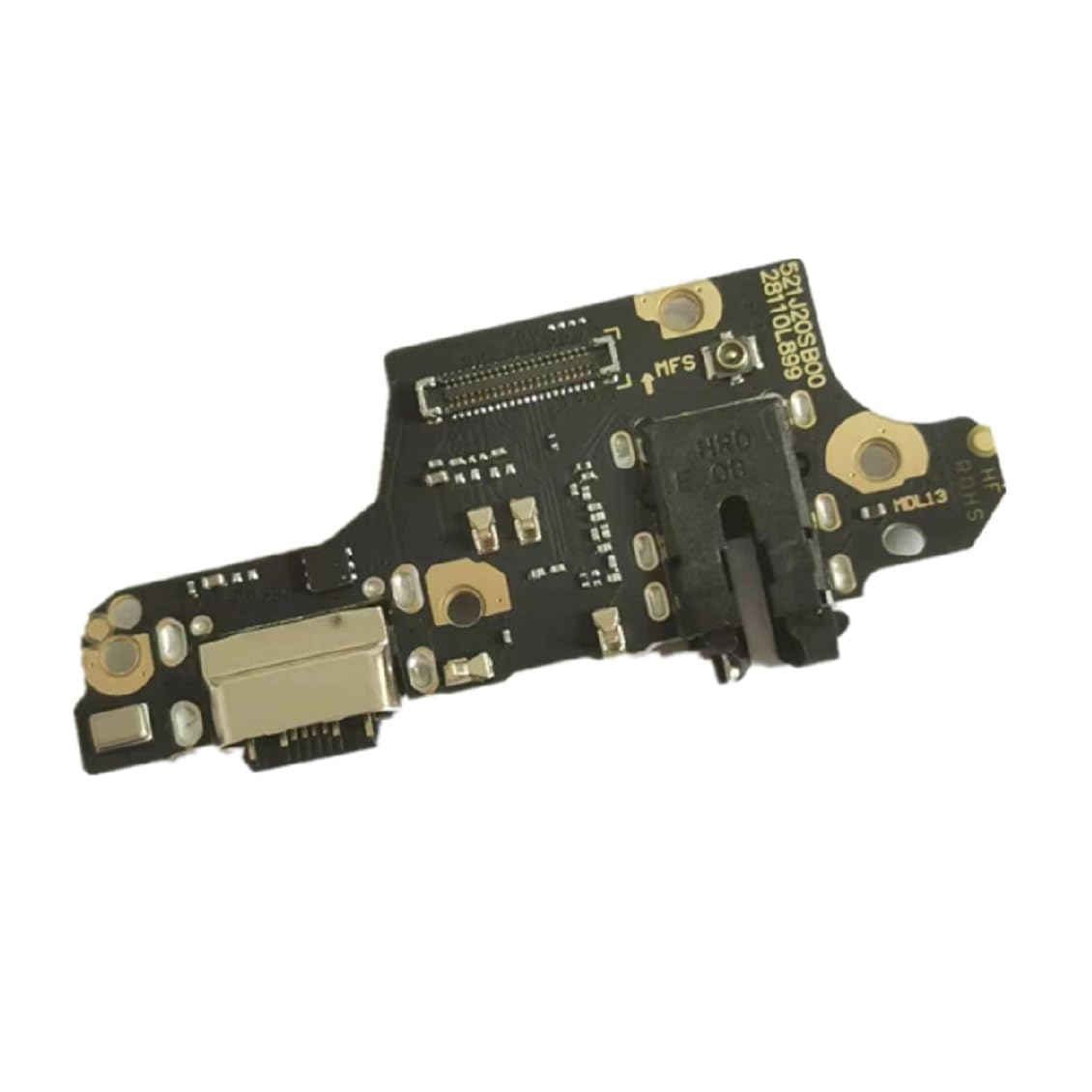 YESUN USB Charging Flex Cable Board with Microphone for Xiaomi Poco X3 / X3 Pro Charger Connector Dock Jack Plug Port with IC Support Fast Charge