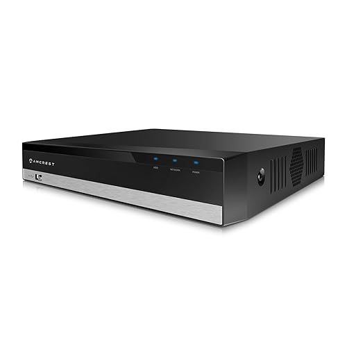 Amcrest 5MP UltraHD 8 Channel DVR Security Camera System Recorder, 5MP Security DVR for Analog Security Cameras, Remote Smartphone Access, HDD