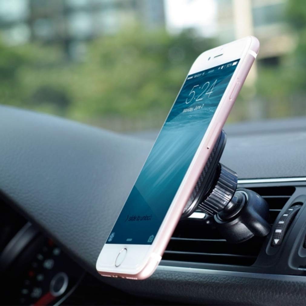 Fonus Magnetic Car Mount for Galaxy A03s A13 A14 A23 A53 A54 5G Phones - Air Vent Holder Swivel Dock Strong Grip L4G Compatible with Samsung Galaxy