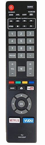 NH416UP Remote Replacement for Magnavox Smart TV 50MV336X 32MV304X 32MV306X 32MV304/F7 32MV306X/F7 32ME402F7 32ME402V 32ME402V/F740MV324X 40MV336X