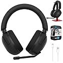 Sony WHG500/B INZONE H5 Wireless Noise Cancelling Gaming Headset, Black Bundle with Deco Gear Pro Audio Headphone Stand, 6 Foot USB-A to USB-C Cable…