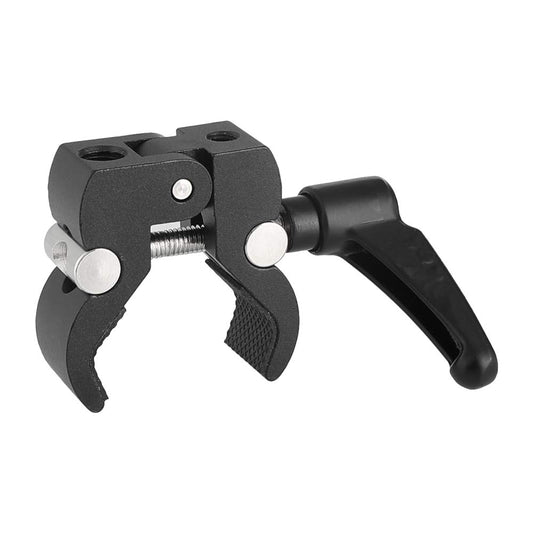 Kayulin Super Crab Clamp with 1/4"-20 & 3/8"-16 Thread Hole for Camera Flash Light