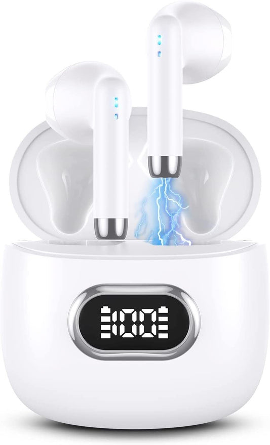 SGNICS Wireless Earbuds, for Nokia X100 Touch Control with Charging Case IPX5 Sweat-Proof TWS Stereo Earphones Hi-Fi Deep Bass Noise Cancellation…