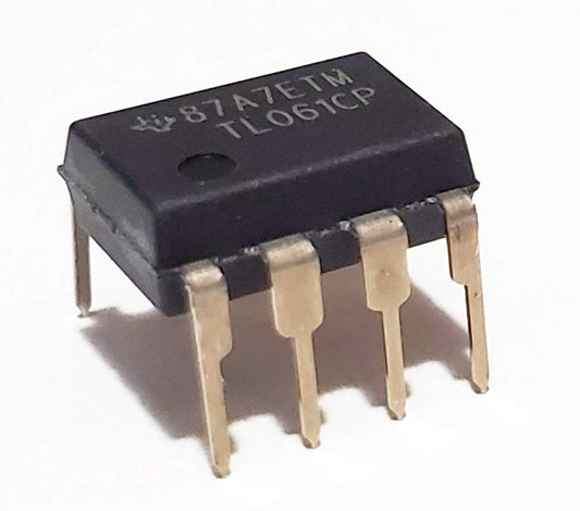Juried Engineering TL061CP TL061 Low-Power JFET-Input Operational Amplifier Op Amp Breadboard-Friendly IC DIP-8 (Pack of 5)
