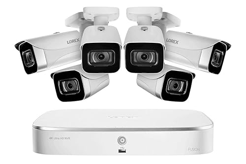 8-Channel Fusion NVR System with 4K (8MP) IP Cameras 6 / White