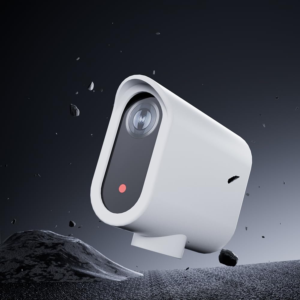 TUOOUT Silicone Case for Mevo Start Live Streaming Camera Accessories-(White)