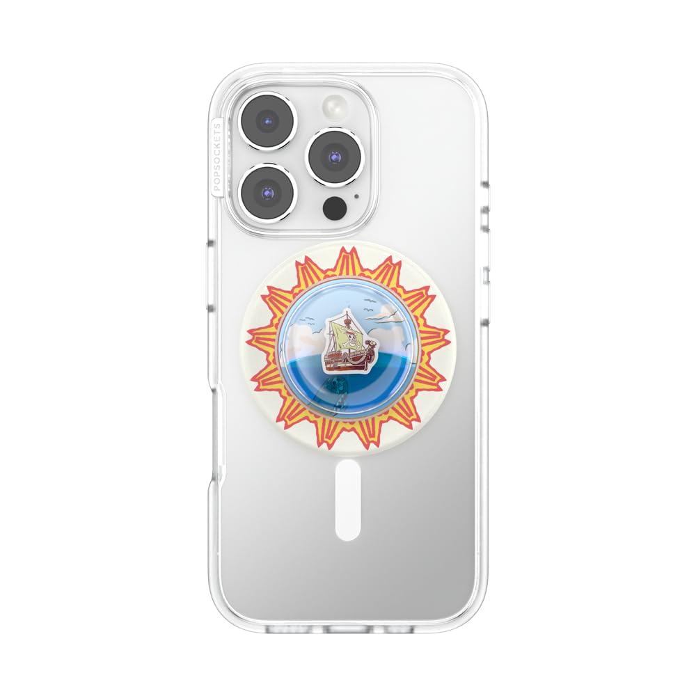 PopSockets Phone Grip for MagSafe, Magnetic Holder, Phone Stand, Anime - The Going Merry