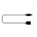 ODETOJOY 3ft Micro USB Male to Female Extension Cable Wire Extender Charging Cord
