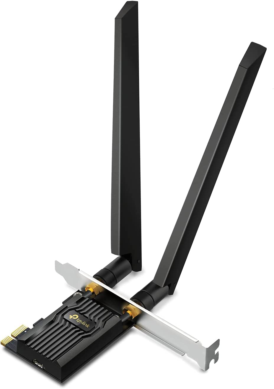 TP-Link WiFi 6E Tri Band Intel AX210 AXE5400 PCIe WiFi Card for Desktop PC