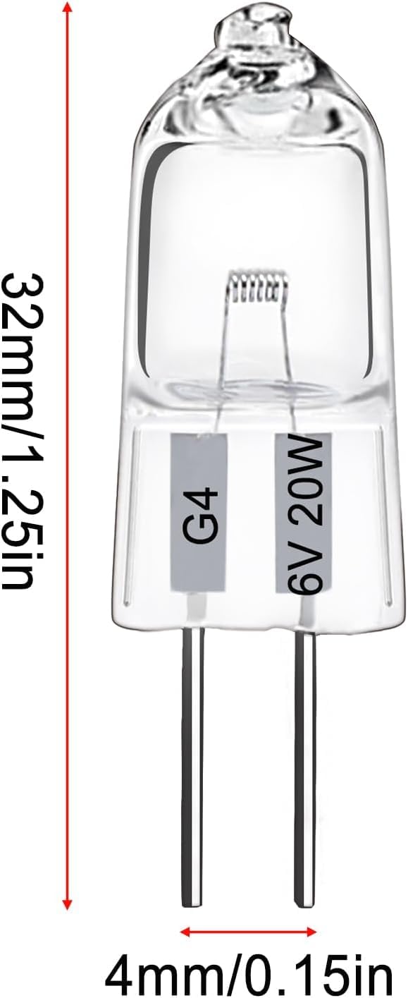 AmScope BH-6V20W 6V Incandescent Bulb 20W Brightness