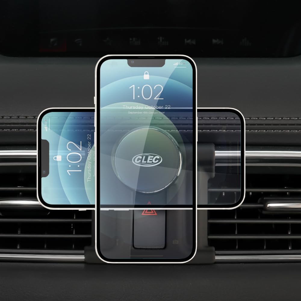 Bwen Car Phone Holder fit for BMW 3-Series 2014-2019, BMW 4-Series 2014-2020 Strong Magnetic Adjustable Car Air Vent Car Dashboard Cell Phone Mount