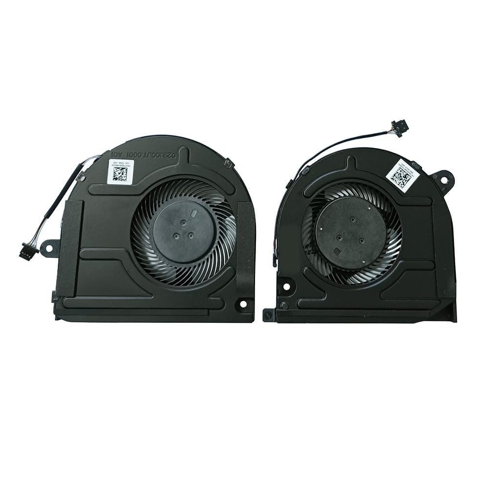 PYDDIN (1 Pair Fan) New CPU GPU Cooling Fan Intended for Dell Inspiron 7500 7501, Vostro 7500 Series Laptop Fan 0KGH4R 0YND40 DC5V