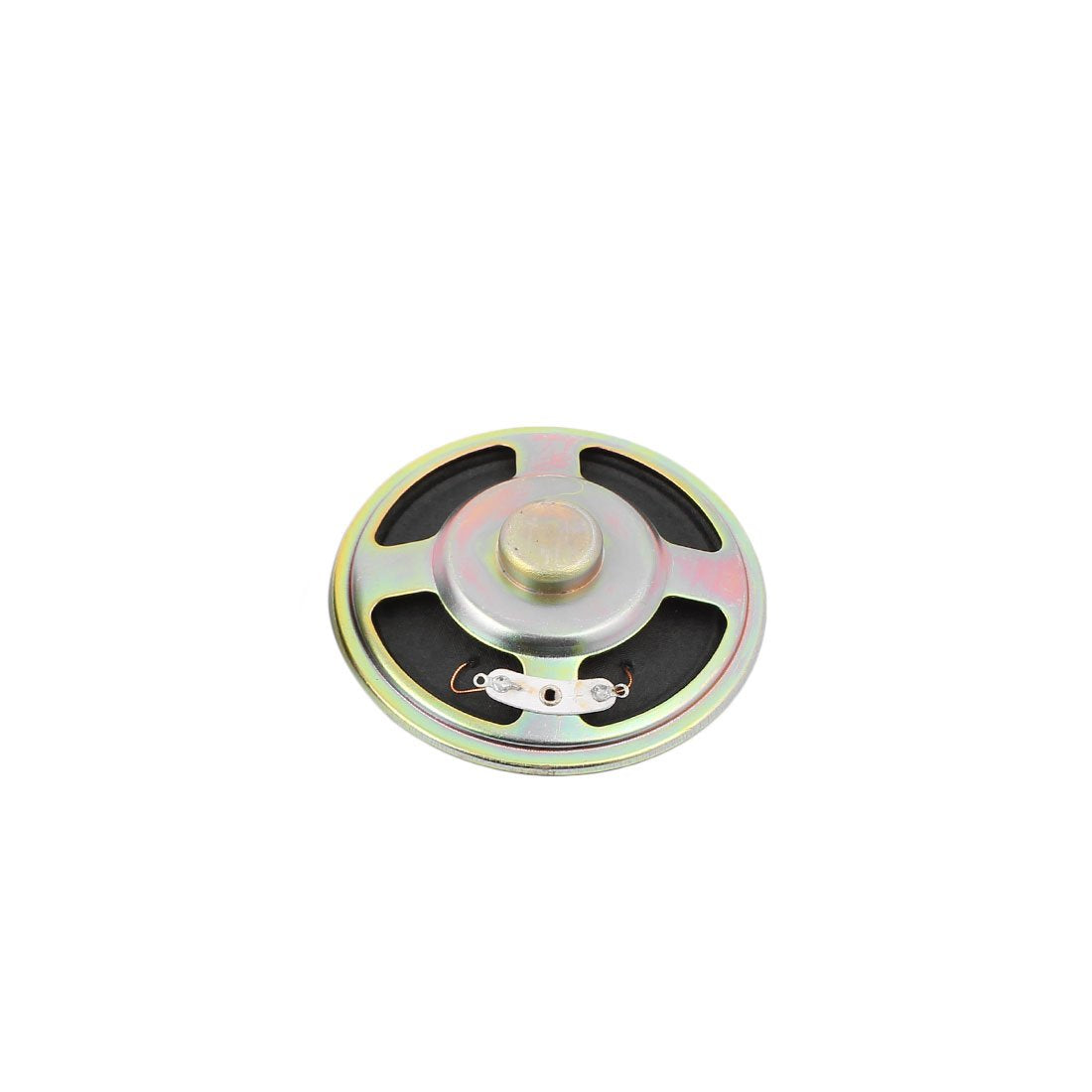 uxcell 76mm Dia 8 Ohm 3W Metal Shell Ultra-Thin Internal Mini Speakers Magnetic Loudspeaker