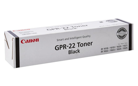 Canon GPR-22 Black Toner Cartridge 8400 Yield for imageRUNNER 1023, 1025