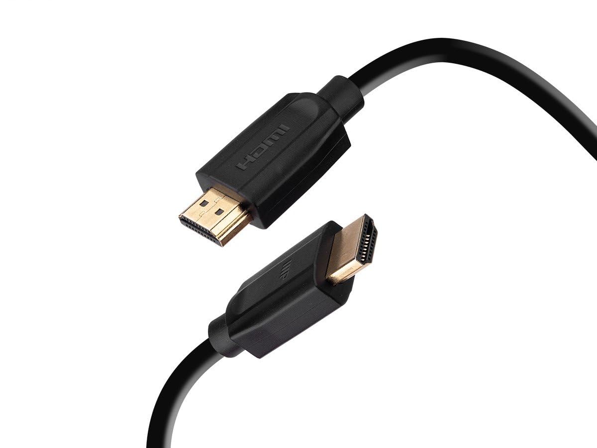 Monoprice Ultra 8K High Speed HDMI Cable - 48Gbps, Dynamic HDR, eARC, 6 Feet, Black - DynamicView Series