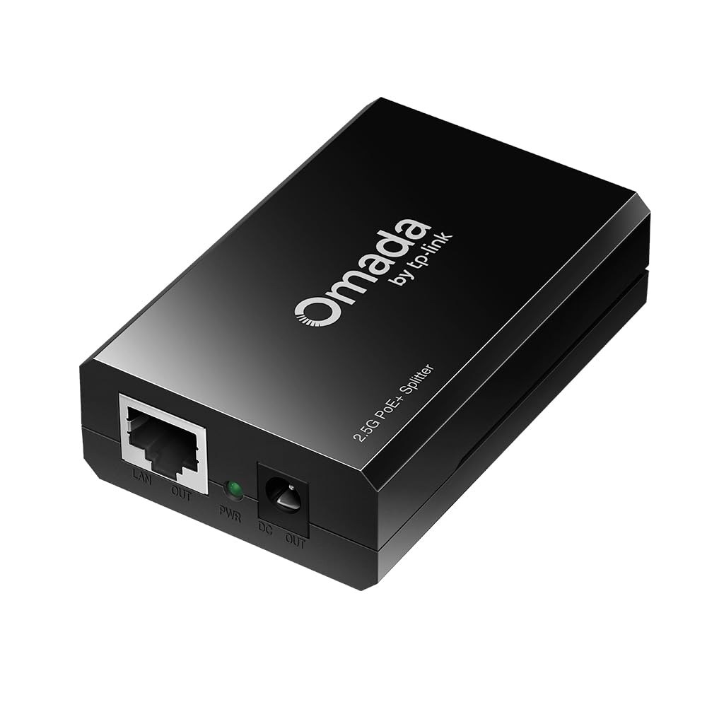 Omada 2.5G PoE Splitter, 12V/9V/5V Power Output Selectable(POE260R)